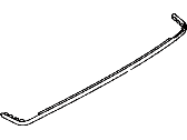 Toyota 52751-22171 Moulding, Rear Bumper
