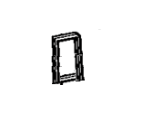 Toyota 62744-90300 Weatherstrip, Rear Ventilation
