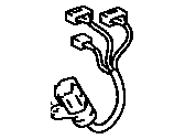 Toyota 82125-06010 Wire, Transmission
