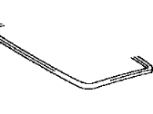 Toyota 63251-60061 Weatherstrip, Sliding
