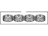 Toyota 13011-0H031 Ring Set, Piston