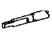 Toyota 35561-21010 Shaft, Manual Valve