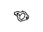 Toyota 13552-75010 Gasket, Chain Tensioner