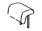 Toyota 71960-04040-B0 Headrest Assembly, Rear Seat