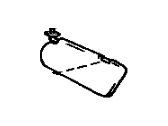 Toyota 74310-12400 Visor Assembly, Right-Hand