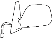 Genuine Toyota 87940-35870 Rear View Mirror Assembly Genuine Toyota 87940-35870 Rear View Mirror Assembly