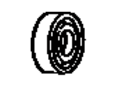 Toyota 90368-45087 Bearing, Tapered Roll