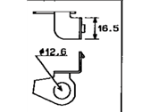 Toyota 82715-89108 Bracket, Wiring Harn