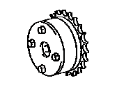 Toyota 13050-28011 Gear Assembly, Camshaft