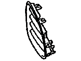 Toyota 52030-42040 Cover Assembly, Front Bumper Hole