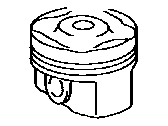 Toyota 13101-0P040 Piston Sub-Assembly, With Pin