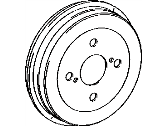 Toyota 42431-08020 Drum, Brake