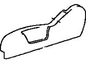 Toyota 71812-35040-E0 Shield, Front Seat Cushion