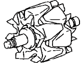 Toyota 27330-72101 Rotor Assembly, Alternator