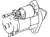 Toyota 28100-20020-84 Starter, Rmfg
