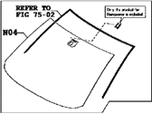 Toyota 56101-WB005 Glass Sub-Assembly, Windshield