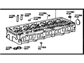 Toyota 11101-69107 Head Sub-Assembly, Cylinder