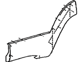 Toyota 75741-35130-A1 Moulding, Rear Door, Outside