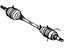43410-42140 - Toyota Shaft Assembly, Front Drive