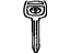 90999-00185 - Toyota Key, Blank